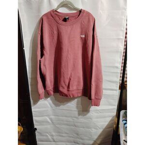 The North face sweatshirt plum color large warm